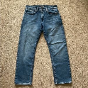 Mavi Zach Straight Leg Jeans M’s 31W 30L Regular Rise Mid Tonal Athletic Stretch